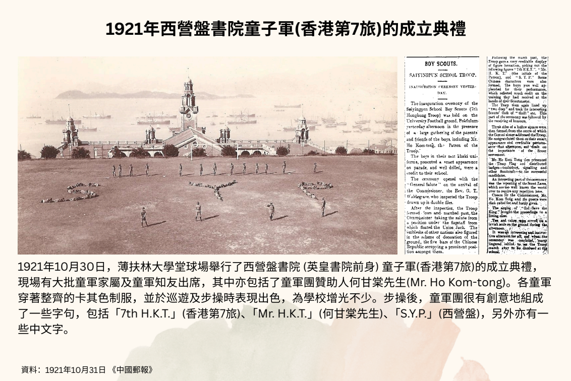 1921年 • 第七旅成立典禮